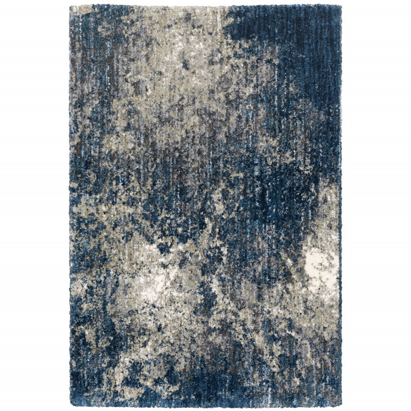 Sven Abstract Indoor Rug, Rectangle 7'10" x 10'10"