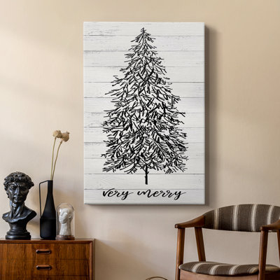 Very Merry -Custom Wrapped Gallery Cavas