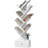 9 Tier Tree Book Shelf With Drawer, Floor Standing Bookshelf Sto...