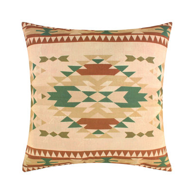 Greenland Home Fashions By The Lake Decorative Pillow 18"x18" 100% Polyester Cover with Polyester Insert