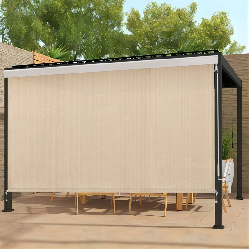 Rideau roulant filtrant la lumière, L 60 po x L 96 po, Blé