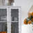 White Minimalist Style Iron Storage Cabinet