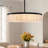 Espen 42" W 8-Light Dimmable Drum Chandelier