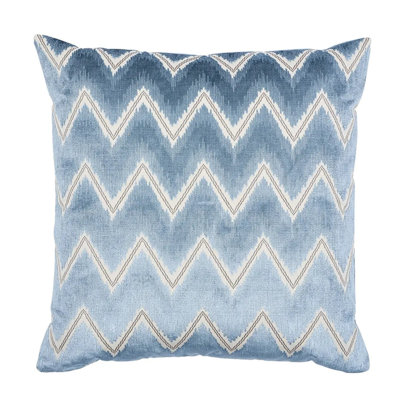 Chevron Velvet Pillow