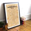 Minneapolis City Map - No Frame Print-592615796