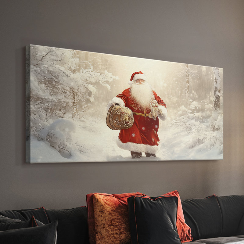 Christmas Series-XXXI- Gallery Wrapped Canvas -Ready to Hang, H 20 po x l 40 po