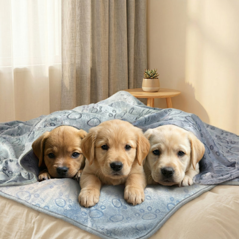 Ensemble de 3 couvertures pour petits chiens. Dimensions: 23 po x 16 po. Couvertures lavables pour chien. Couvertures douces pour animaux convenant aux chats, lapins et cochons d'Inde. Literie en molleton pour petits animaux. Comporte un motif à griffes mignon. Literie de lapin.