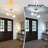 3-Light Modern Sputnik Globe Semi Flush Mount-1377869817