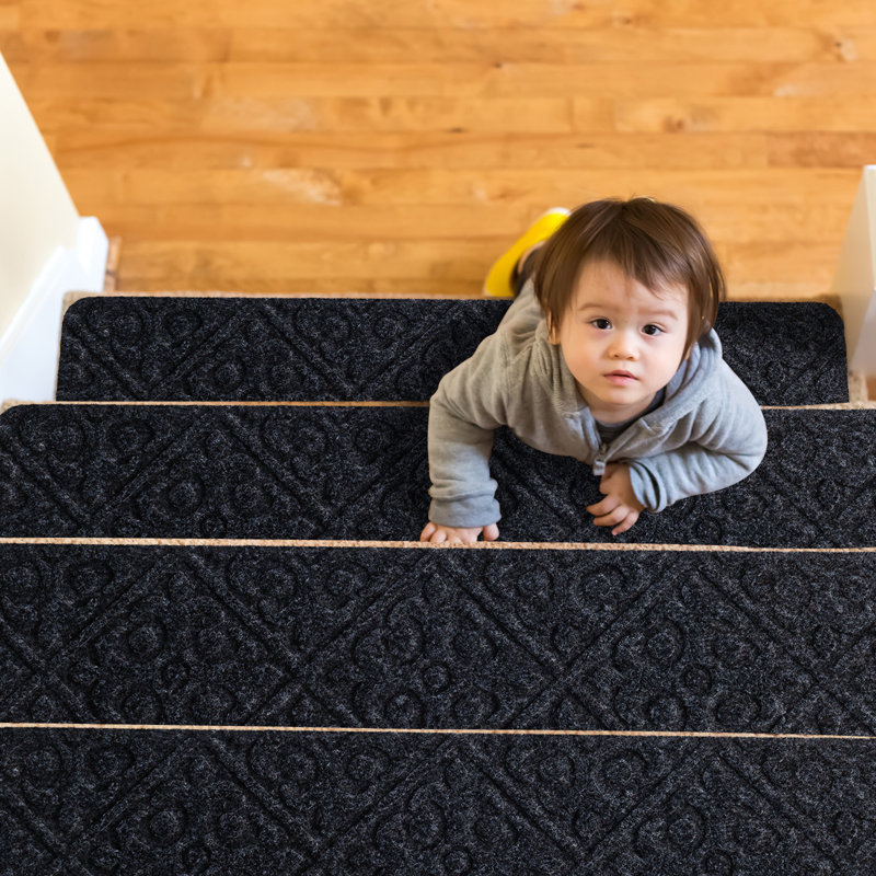 Elko Non-Slip Stair Tread, Grey