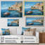 Capri, Italie, bleu, village méditerranéen III - paysage, Italie, décoration murale-2074092104-2074092107