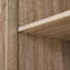Armoire de rangement avec deux portes pour salle de bain, bureau, tablette réglable, panneau de fibres à densité moyenne-709318536