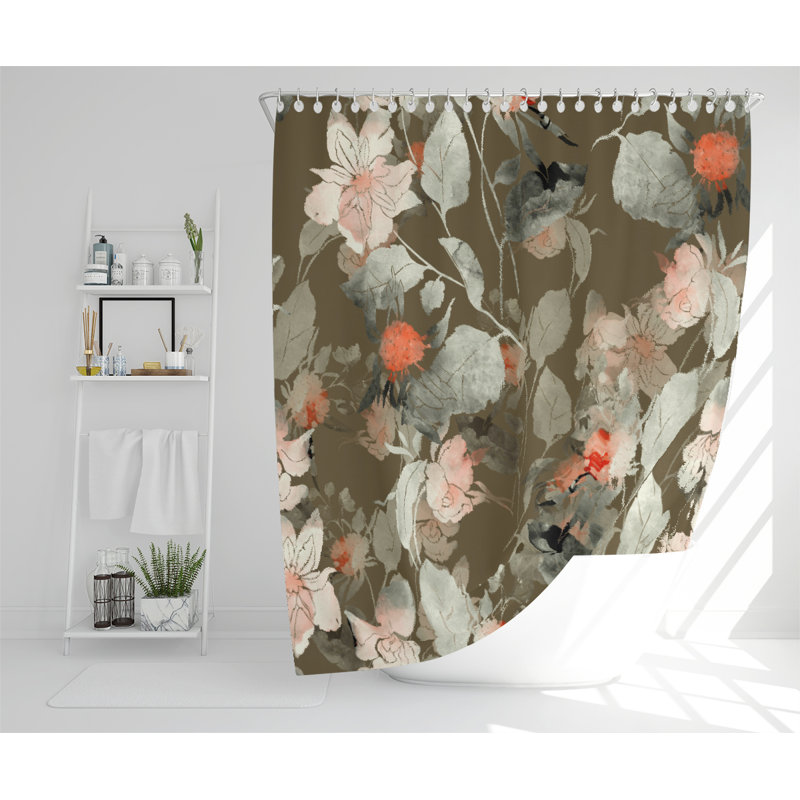 Windermere Polyester Shower Curtain Set