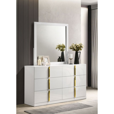 6-drawer Dresser with Mirror