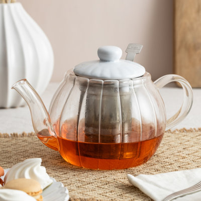 Glass Teapot 6 Cup