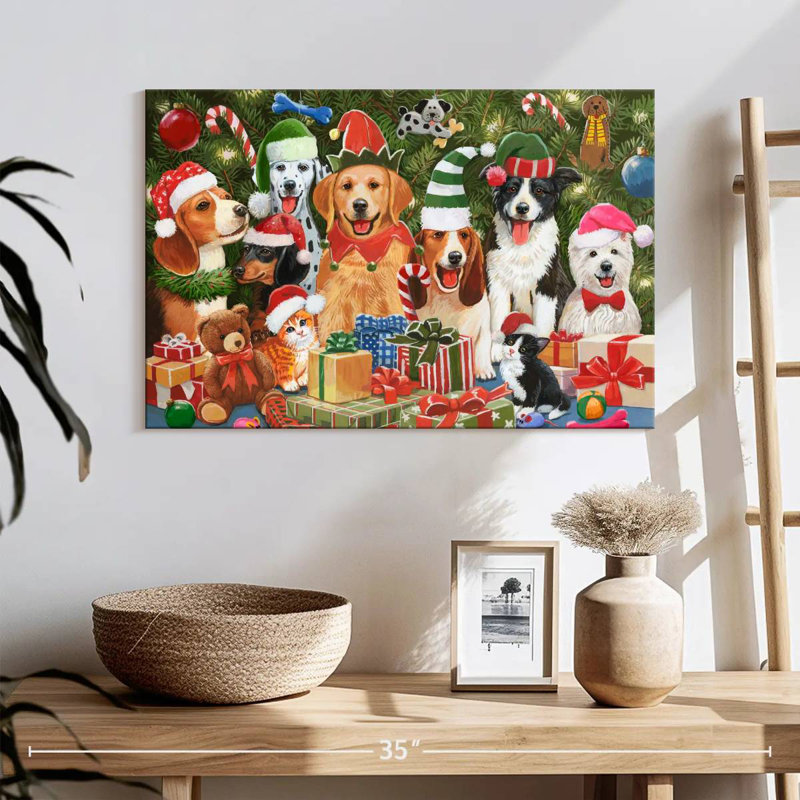 Noël de Lelend Baxter, H 16 po x l 24 po