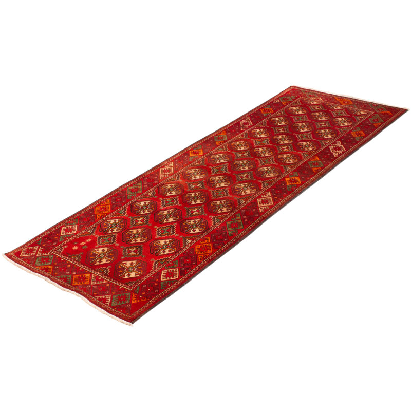 Tapis rouge Melis 3 pi 6 po x 9 pi 10 po