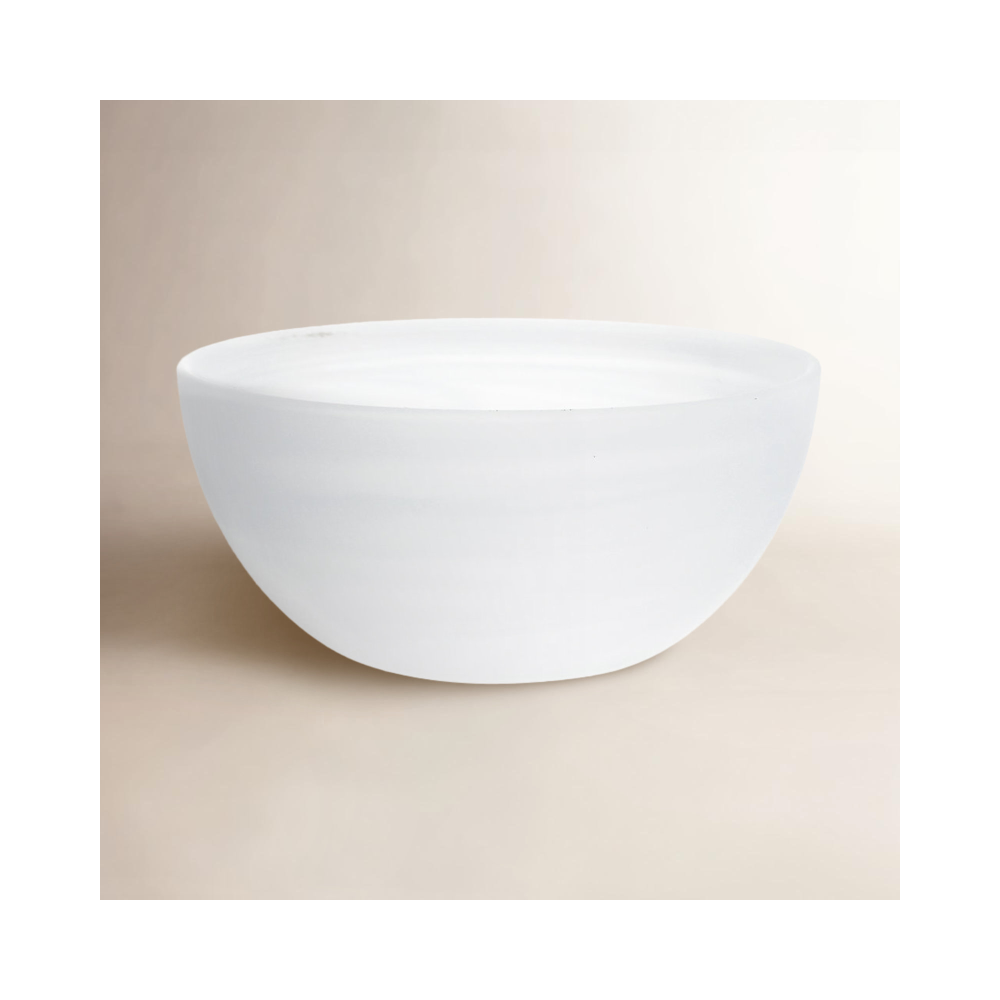 Fortessa La Jolla Glass Cereal Bowl, White