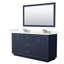 Icon 66" Freestanding Double Bathroom Vanity with Cultured Marble Top-1330862666-1330862646