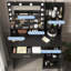 Bureau de coiffeuse moderne avec miroir et lumière Sleek & Chic Modern-1997247928