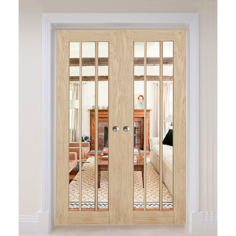 Careese French Doors, Clear, 151.2cm x 198.1cm