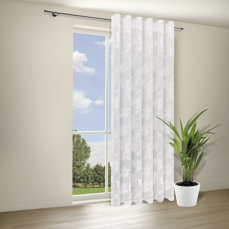 Aysha Sheer Curtain Single Panel