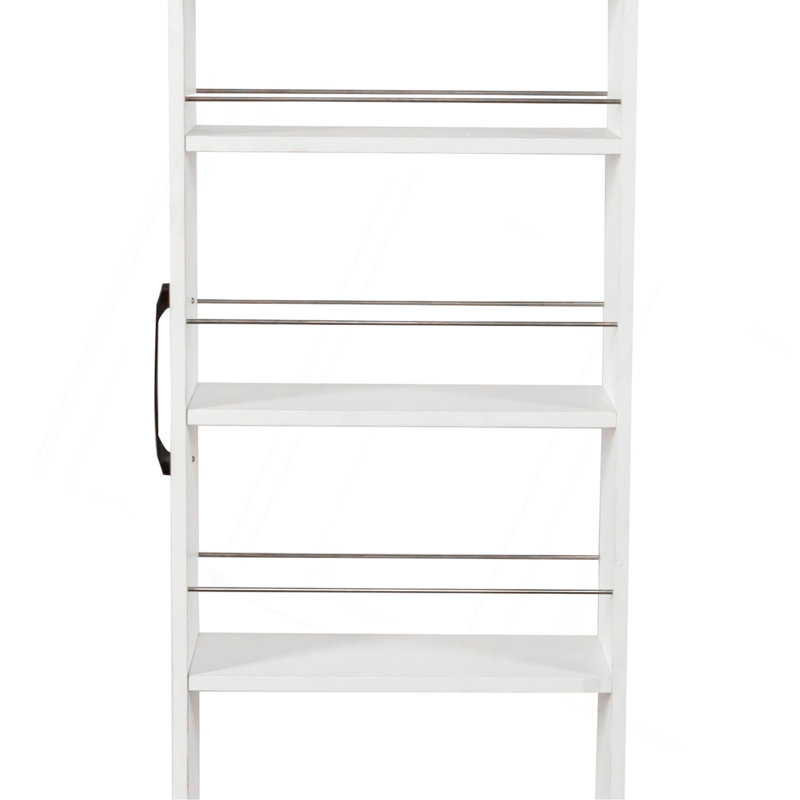 Étagère ouverte 7 côtés à 7 niveaux avec rangement coulissant et multi-fonctions pour la cuisine, le salon et les espaces étroits