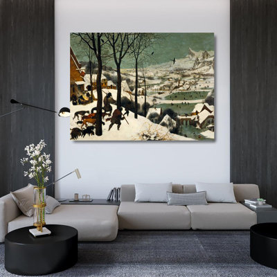 Chasseurs d'hiver dans la neige HAD-7124