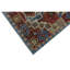 Hand Knotted Wool Area Rug in Blue