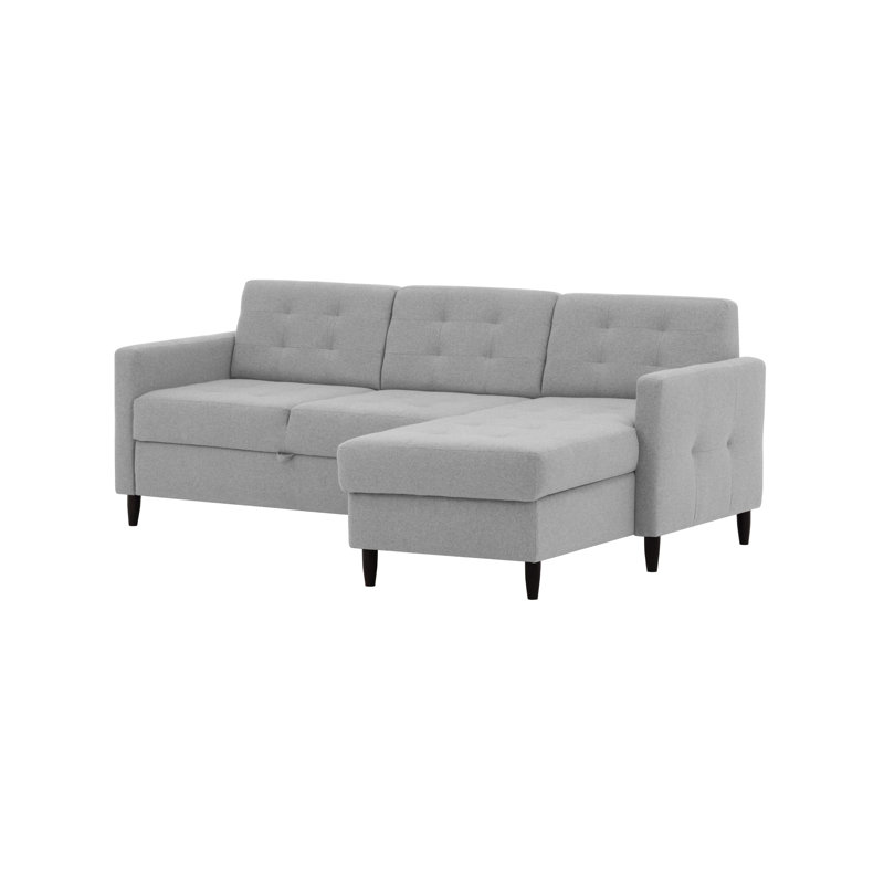 Borger 4 Seater Sofa Bed, Light Grey