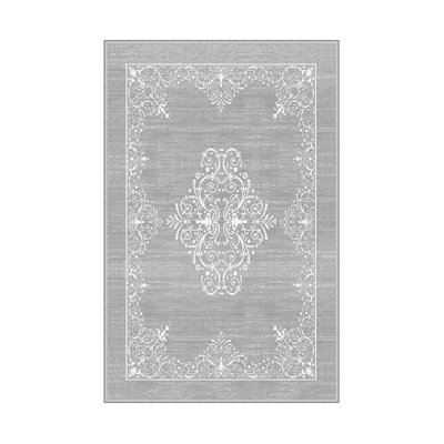 Tapis d'entrée de qualité supérieure (3,3 x 6,6 pi), 100% polyester, d'une hauteur de poils de 0,3 po | Antibactérien, points antidérapants en PVC, 650 g / m² | Conception tissée durable, impression numérique 3D, lavable à la machine, idéale pour la décoration intérieure