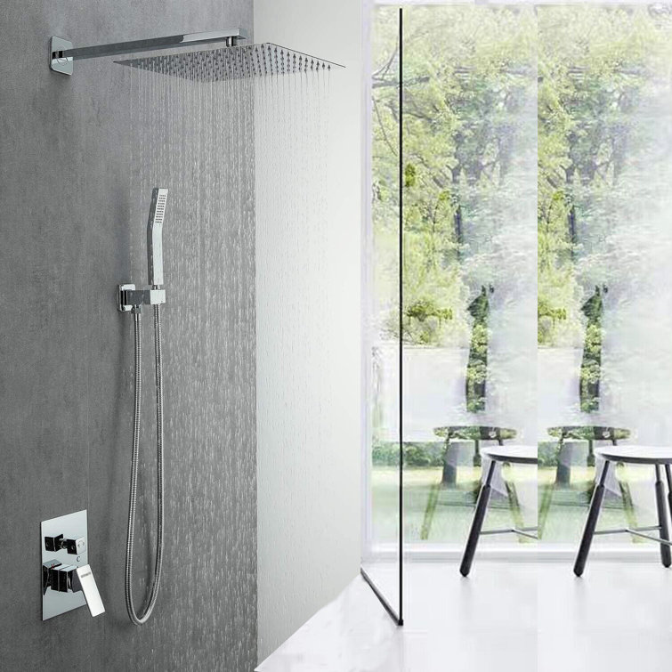 Système de douche complet avec valve brute