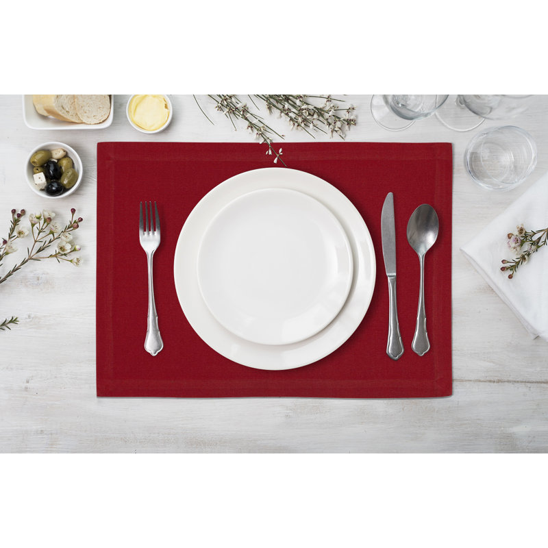 Drian 100% Cotton Rectangle, Red