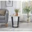 Table de bout ronde avec tablette Elysian