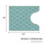 Tapis absorbant moelleux-592362341
