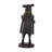 Polystone Pig Black Decorative Sign with Chalkboard