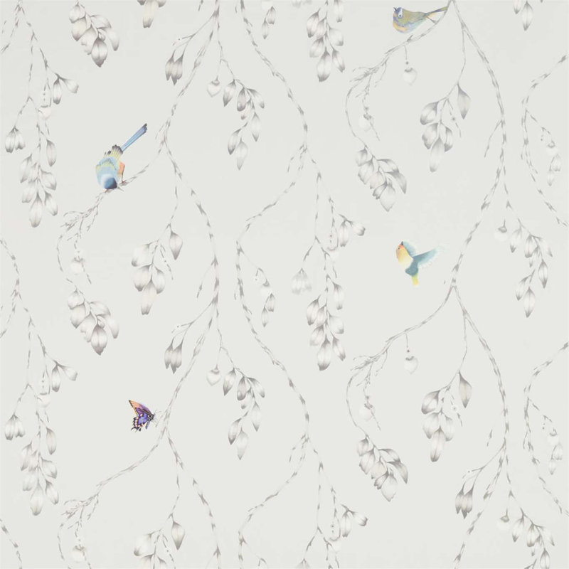 Rush Fabric, Fuchsia Candy Floss Cream/Neutral