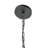 Aletse 1 - Light Polished Brass Single Pendant