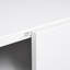 Classeur de bureau moderne: acier blanc à 2 portes avec 4 roues pivotantes et support mobile pour imprimante à surface de pulvérisation lisse-1873853828