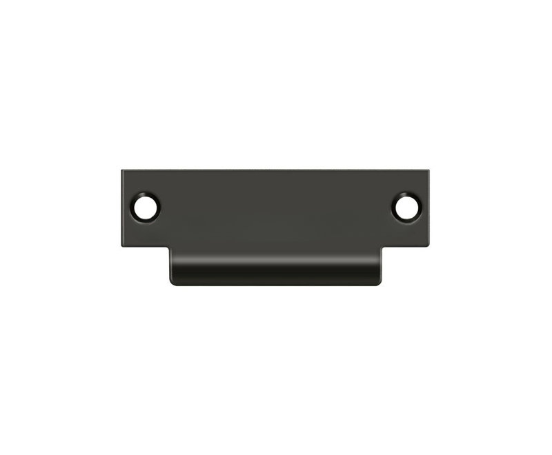 Deltana SPBDB478U10B ANSI Blank T- Strike, 4-7/8" x 1-1/4", Without Hole in Oil-rubbed Bronze