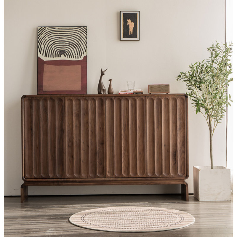 Armoire d'appoint en bois massif Simple Home