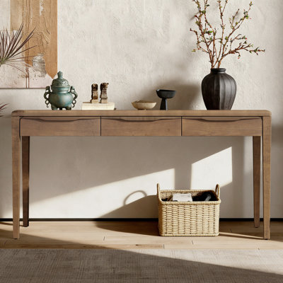 Chiswick 59.84'' Console Table With 3 Drawers