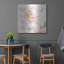 «Floral Thankful» par Cindy Jacobs, art mural en métal, 12 po x 12 po-508756482