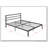 Metal Bed Frame With Headboard-1173237750