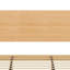 Lit plateforme en bois de bambou-410088882