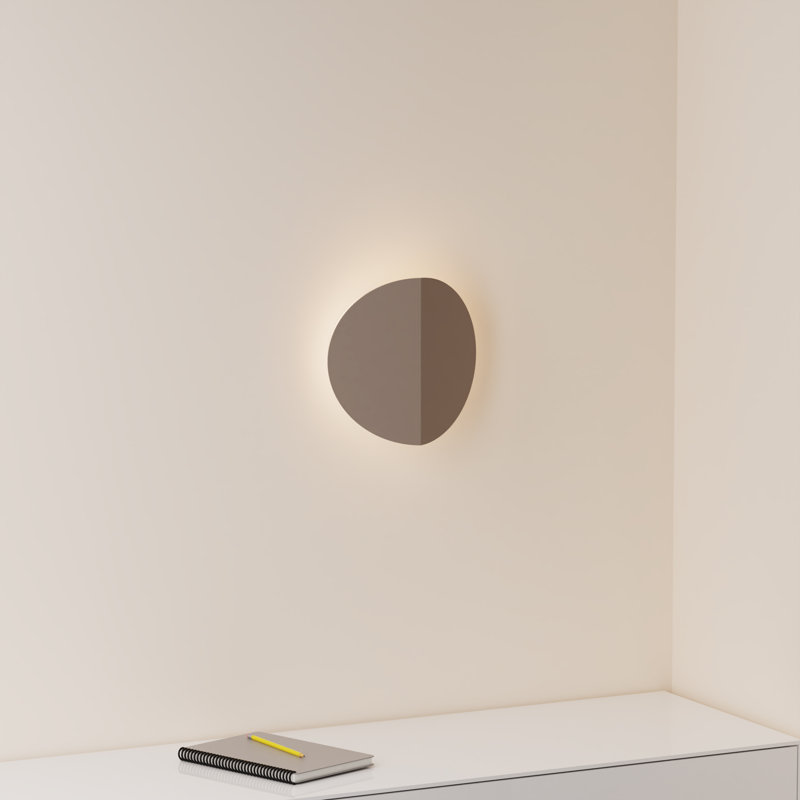Lune Wall Sconce, Smoke