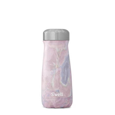 S'well Stainless Steel - 16 Fl Oz - Geode Rose - Triple-Layered Vacuum-Insulated Travel Mug