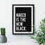 Naked Is the New Black - Picture Frame Typography-62809375-62809376