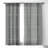 Raiyna Holli Zollinger Arrows Grey 1pc Blackout Window Curtain Panel