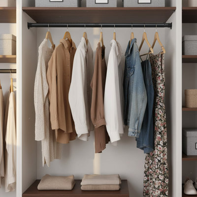 40cm Wall Mounted Clothes Rack
