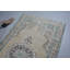 Tapis oriental, tapis 4,7 x 8,4 pi, tapis rétro, tapis en laine vert, tapis en laine, tapis aztèque, tapis turcs